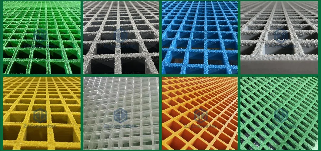 Heavy Duty Moulded Grate FRP Grating for Drainage