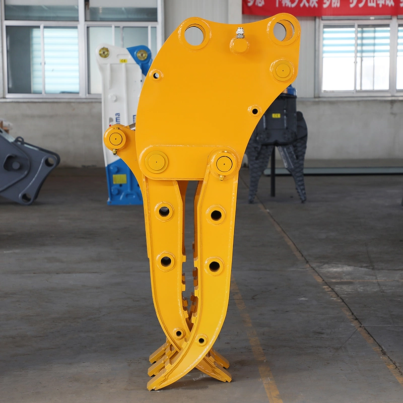 Factory Supply Hydraulic Fixed Grapple Suitable Excavator 2-20ton