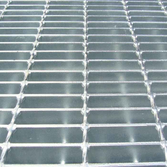 I Bar Type Steel Grating Galvanized Serrated Steel Driveway Grates Grating