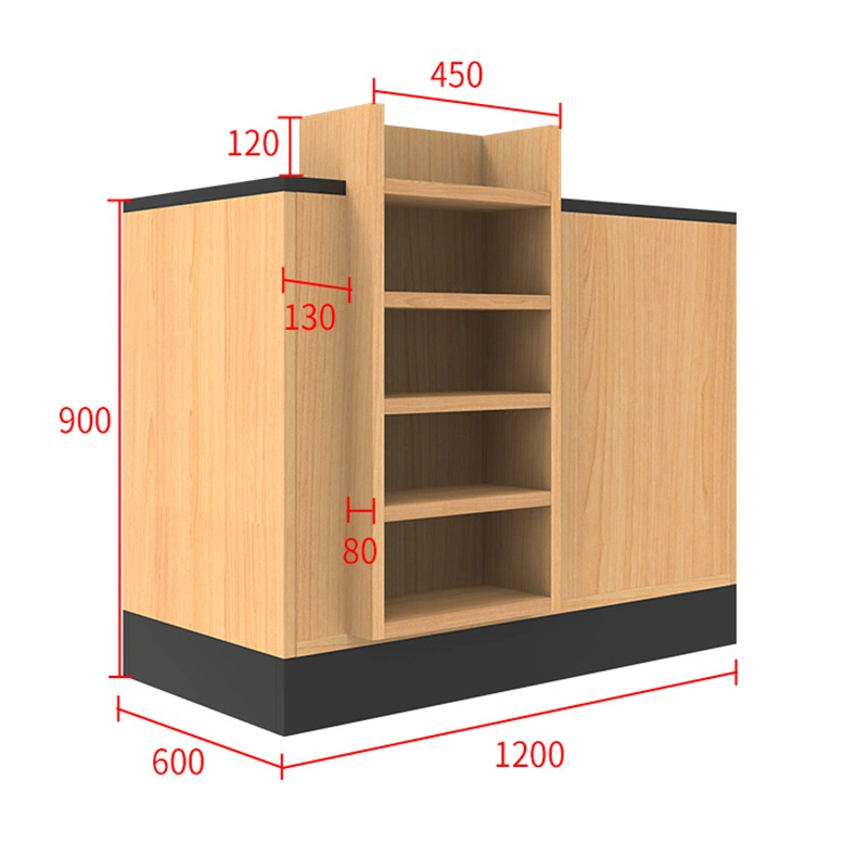 Display Shelf Gondola Shelf/Mini Store Advertising Units Cardboard Case for Chain Racks Wine Supermarket Rack Corner Cashier