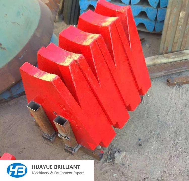 Mining Machinery Ball Mill Liner Wearing Part Grinding Parts Liner High Quality Mine Cement Mill