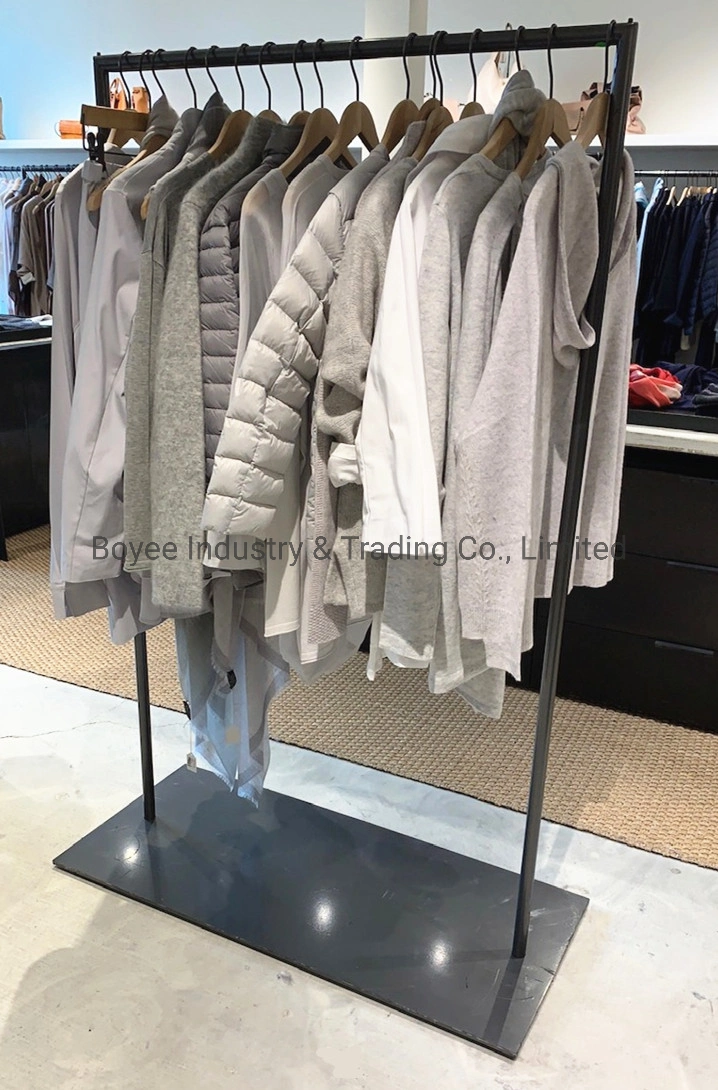 Customized High-End Clothes Chain Retail Store Shelf Decoration Stand Clothing Display Rack