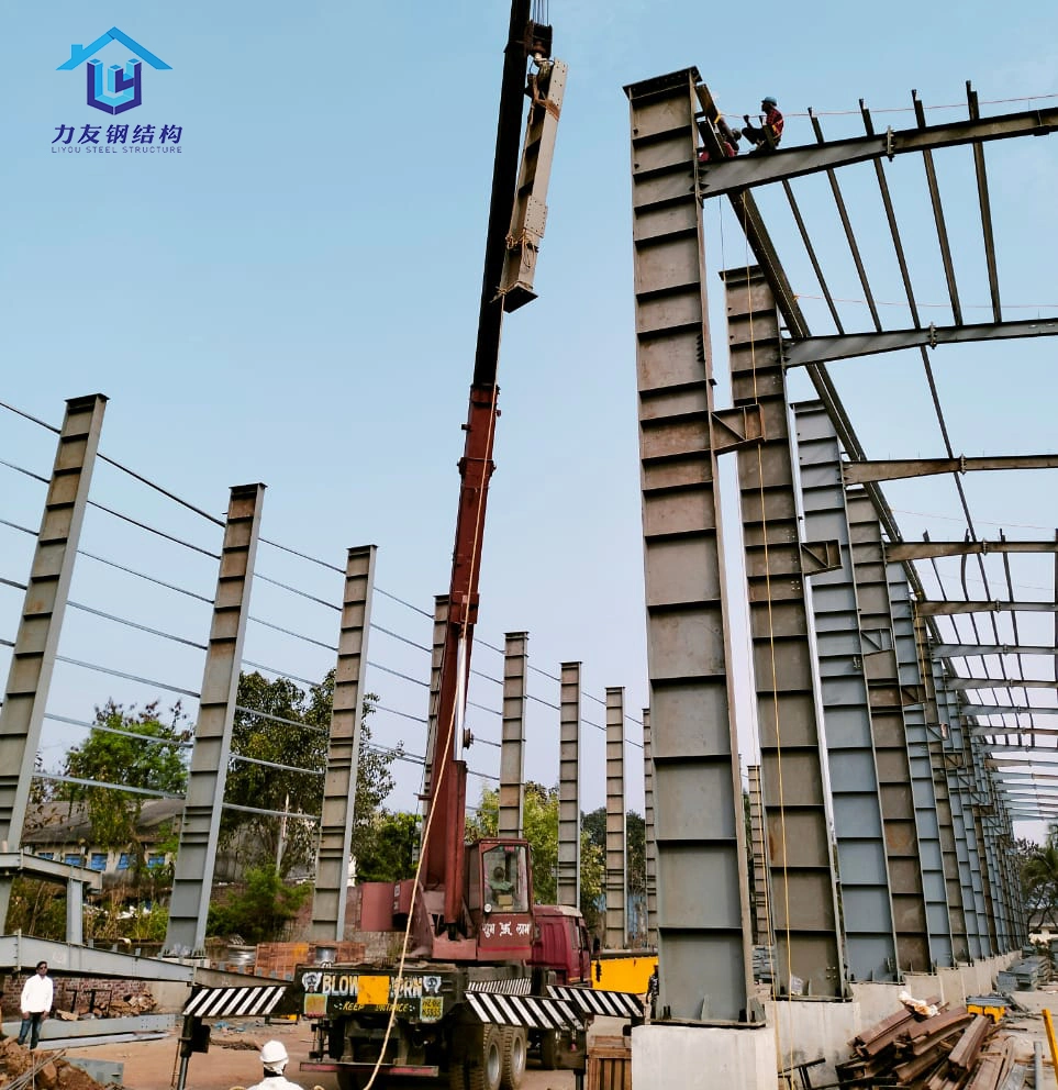 High Quality Steel Structure Multi-Storey Frame Building for Warehouse Workshop Factory Plant Prefabricated Steel Industrial Building