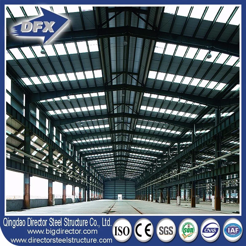 Cheap Light Weights Galvanized Steel Work Warehouse for Workshop and Storage Shed