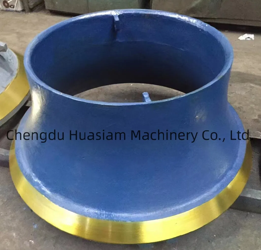 Mantle and Bowl Liner Concave Crusher Parts Supplier High Quality Mine Cone Crusher Wear Parts for Cone Crusher