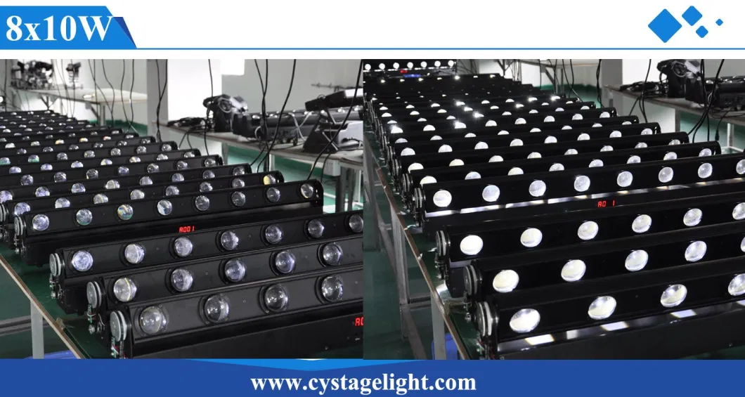 Guangzhou Factory Bar Light 8*10W LED Moving Beam Moving Head