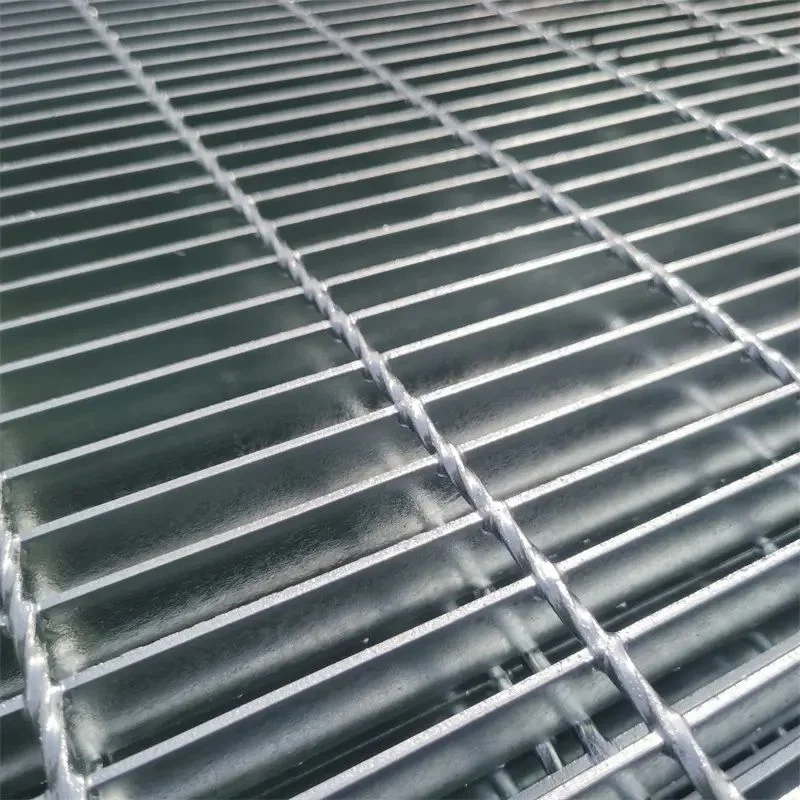 Galvanized Steel Plain Bar with Twisted Bar Grating for Walkway