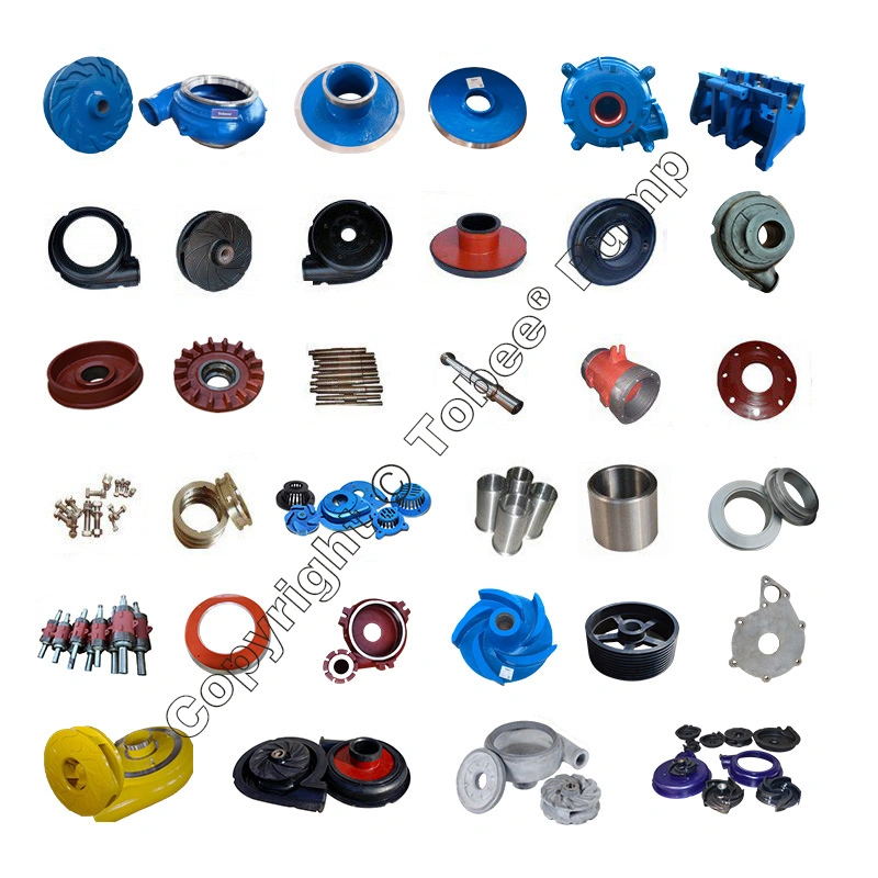 Professional Factory Centrifugal Water Pumps Spare Parts Equip Impeller Parts