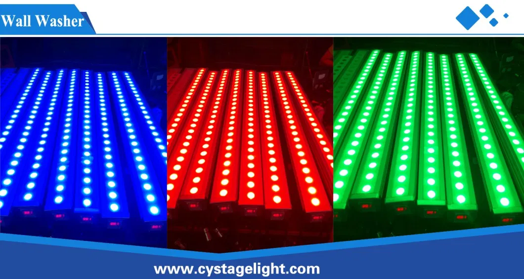 Factory Pixel 24PCS RGBW Indoor LED Bar Wall Lighting