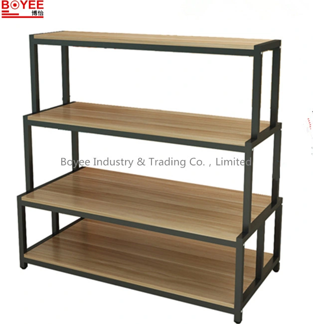 Customized High-End Clothes Chain Retail Store Shelf Decoration Stand Clothing Display Rack