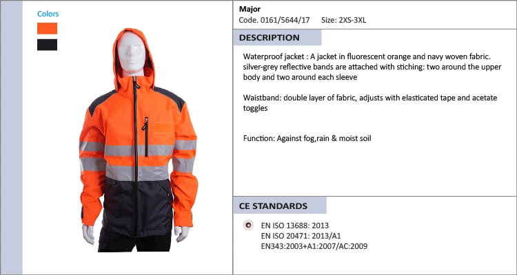 Wholesale High Quality Reflective Safety Workwear Hoodie