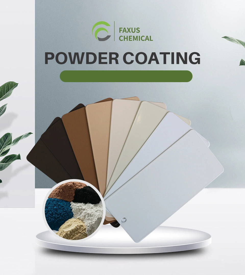 Polyester Resin Smooth Powder Coating for Perfect Leveling Surface Jff01