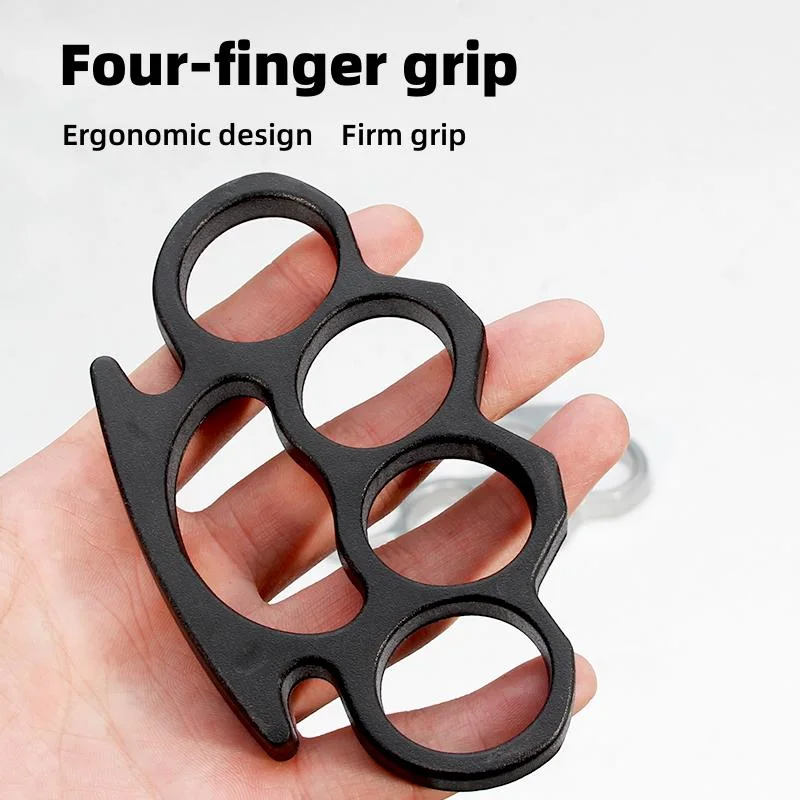 Custom Brass Knuckles Die Casting Aluminium/Alloy/Stainless Steel Coating Four Finger