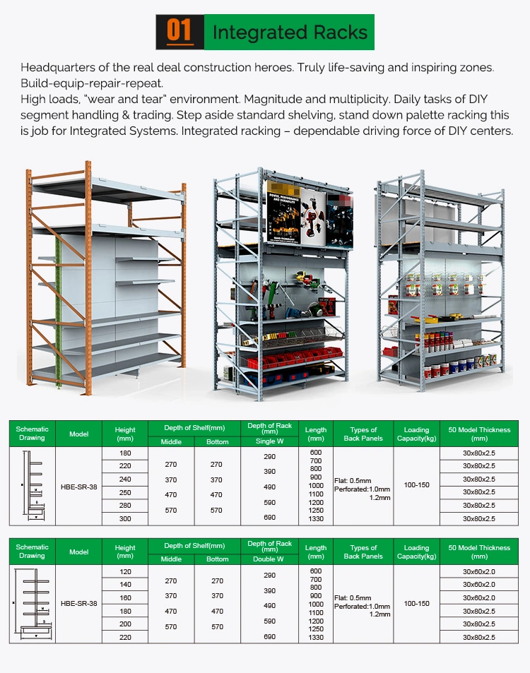 Metal Steel Supermarket Commercial Shelving Rack for Brunei Chain Stores