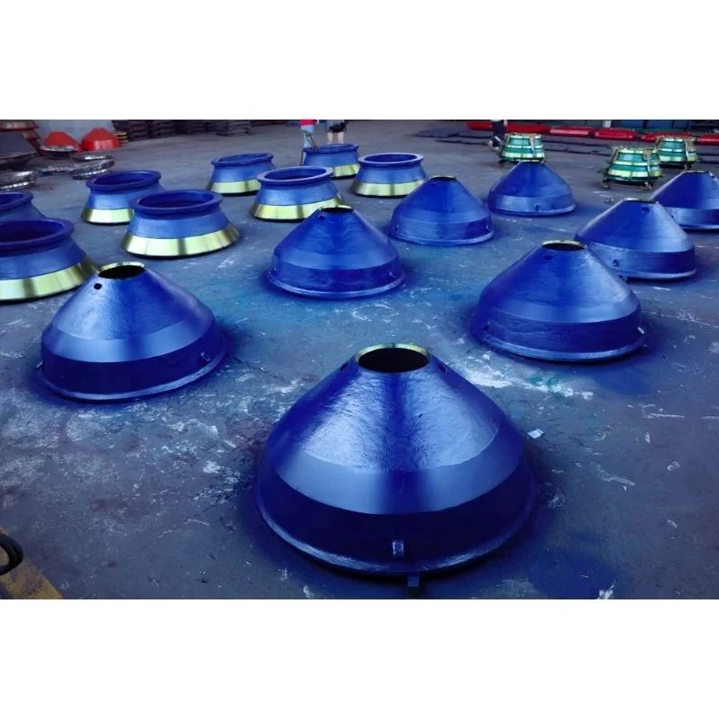 Mining Equipment Parts Cone Crusher Wear Parts Mantle Concave Bowl Liner