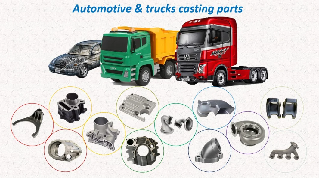 Auto Parts Motorcycle Parts Stainless Steel Spare Parts Machinery Part Customed Iron Casting