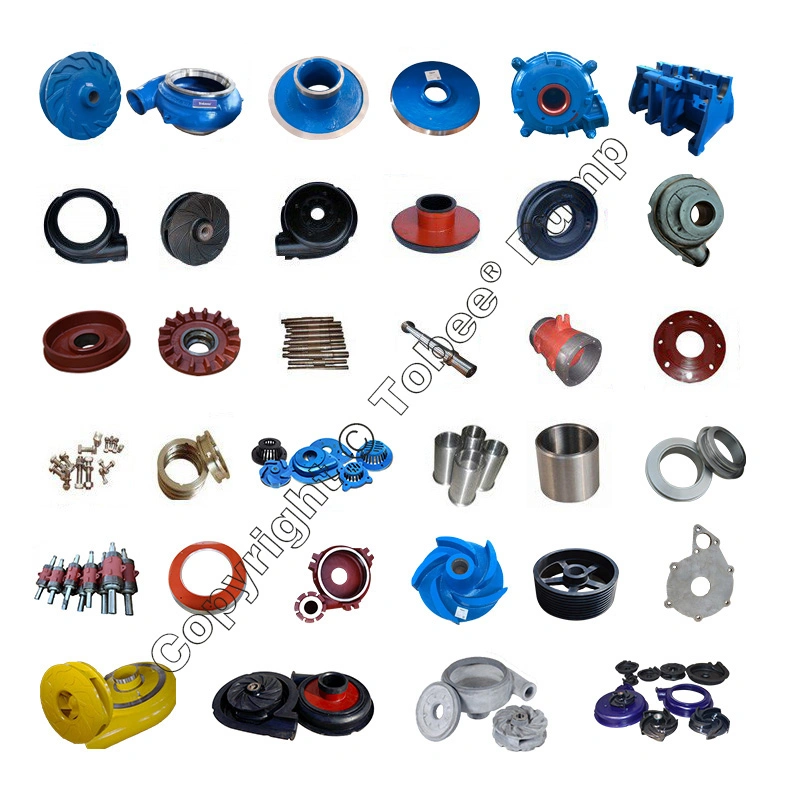 Pump Spare Parts for Slurry Pump with Frame Plate Liner