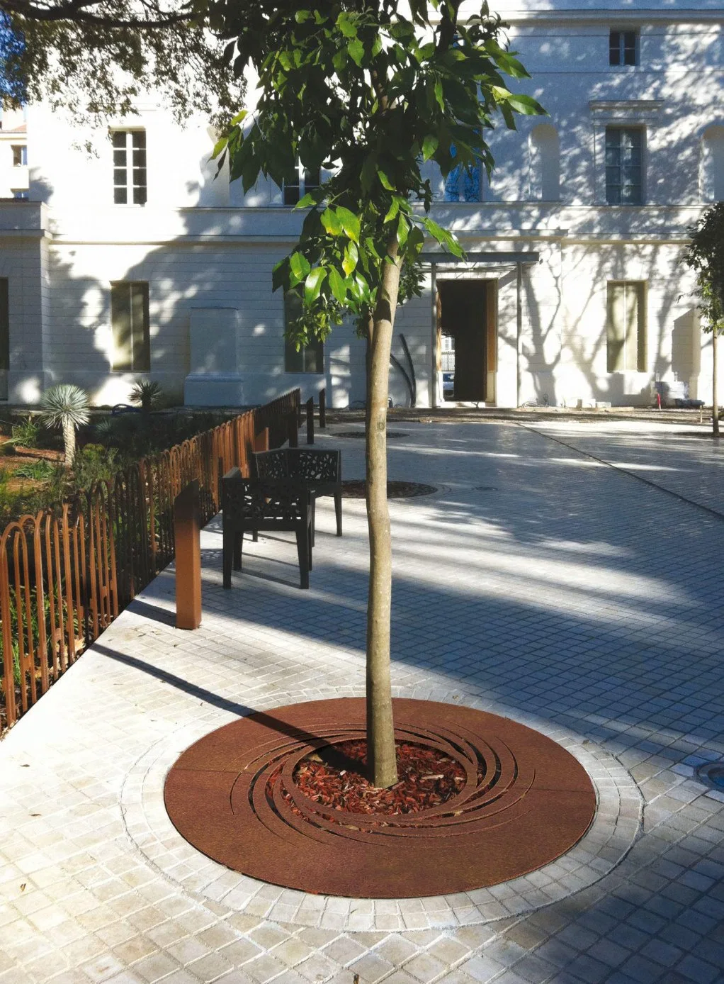 Corten Steel Tree Cover Pool Steel Grating Bar Grating