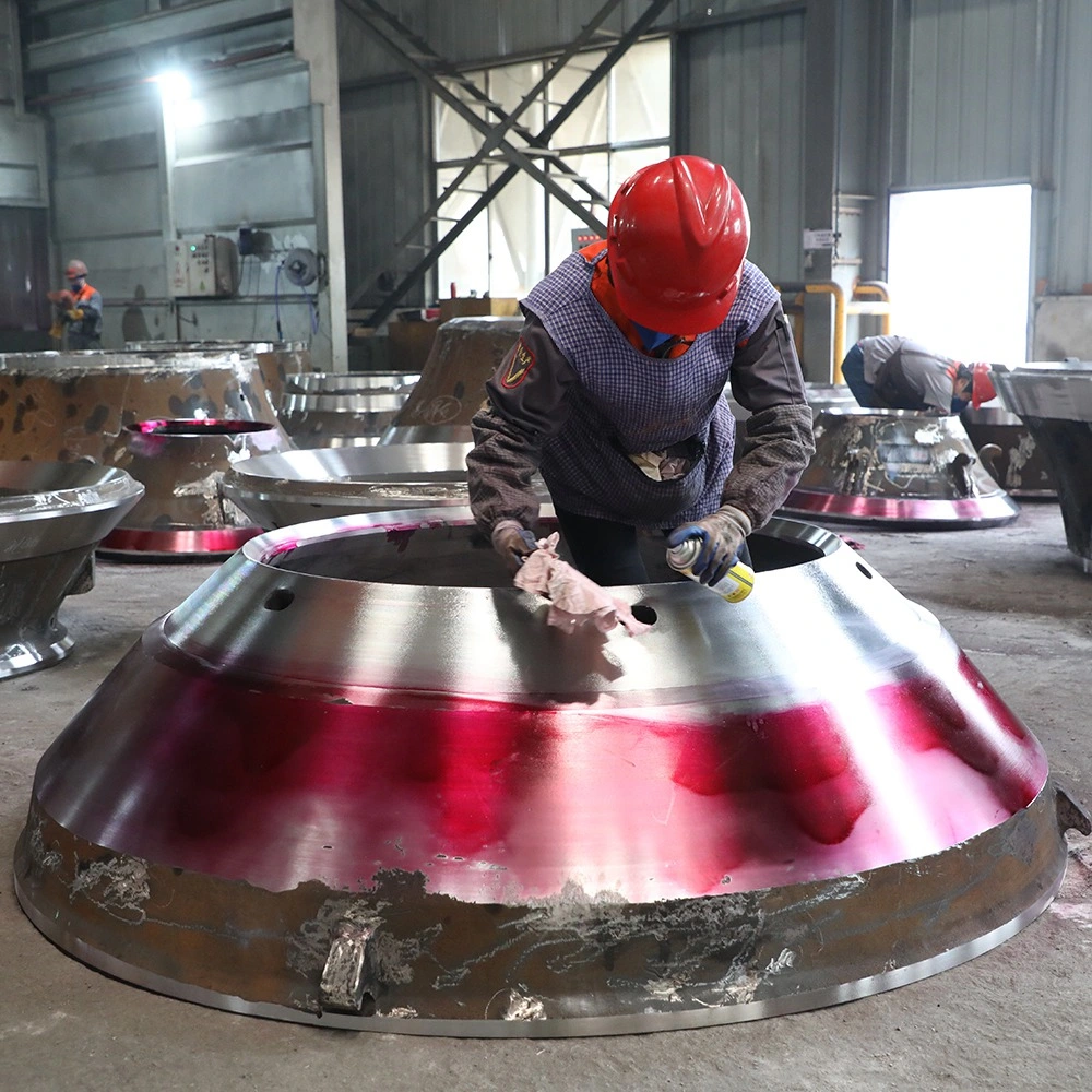 High Manganese Tic Inserts Good Quality Bowl Liner Mantle of Cone Crusher