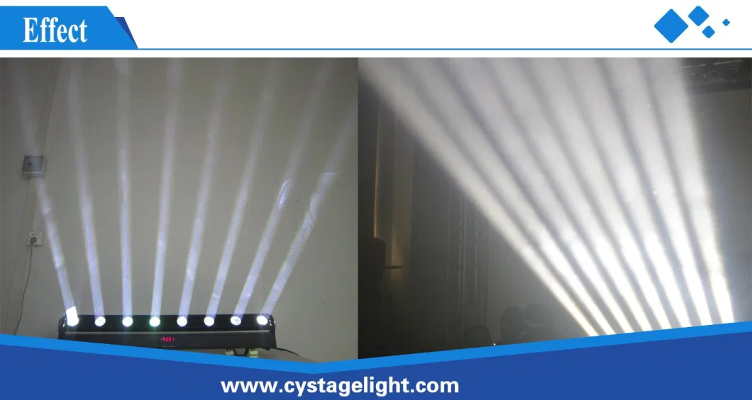 Guangzhou Factory Bar Light 8*10W LED Moving Beam Moving Head