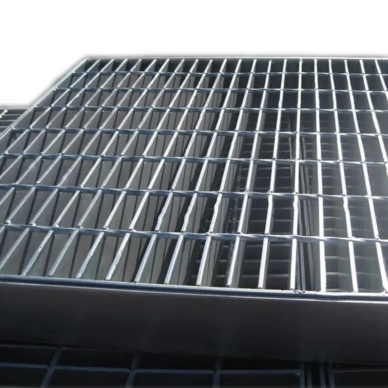 Factory Supply Galvanised Fabricated Serrated Heavy Duty Steel Grating