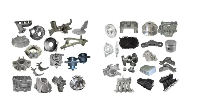 ADC12 Aluminum Alloy Die Casting in Large Size with Complex Structure Parts