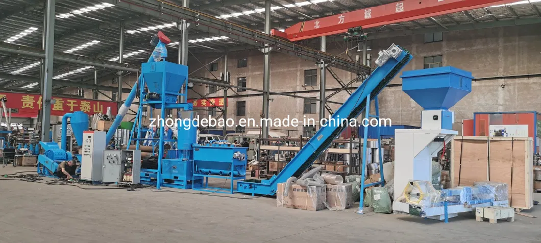 1-2 T/H Biomss Wood Sawdust Pellet Mill Production Line for New Energy