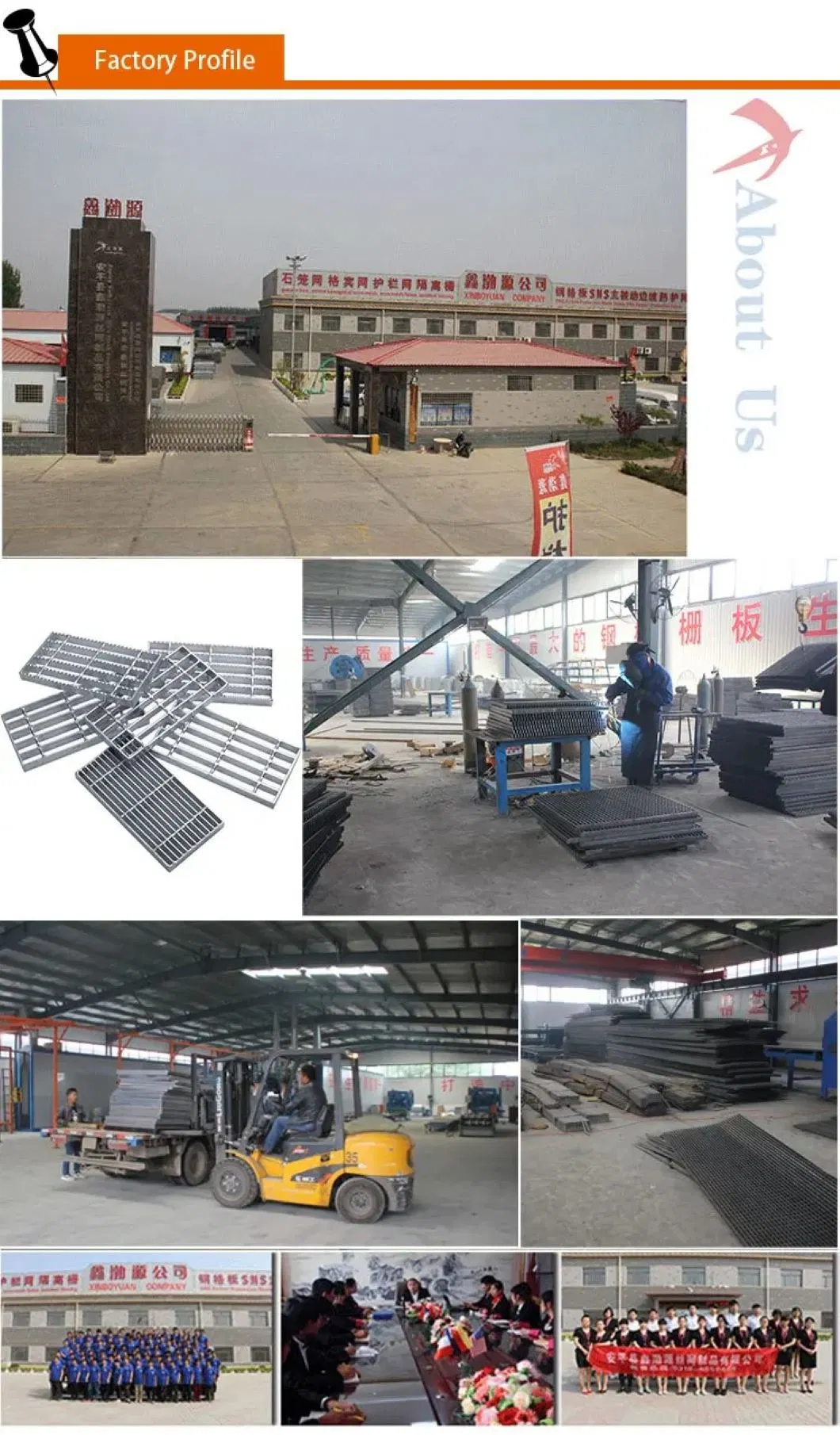 Hot Sale Building Material Hot Dipped Galvanized Steel Grating /Hot DIP Heavy Duty Galvanized Iron Bar Galvanized Steel Grating