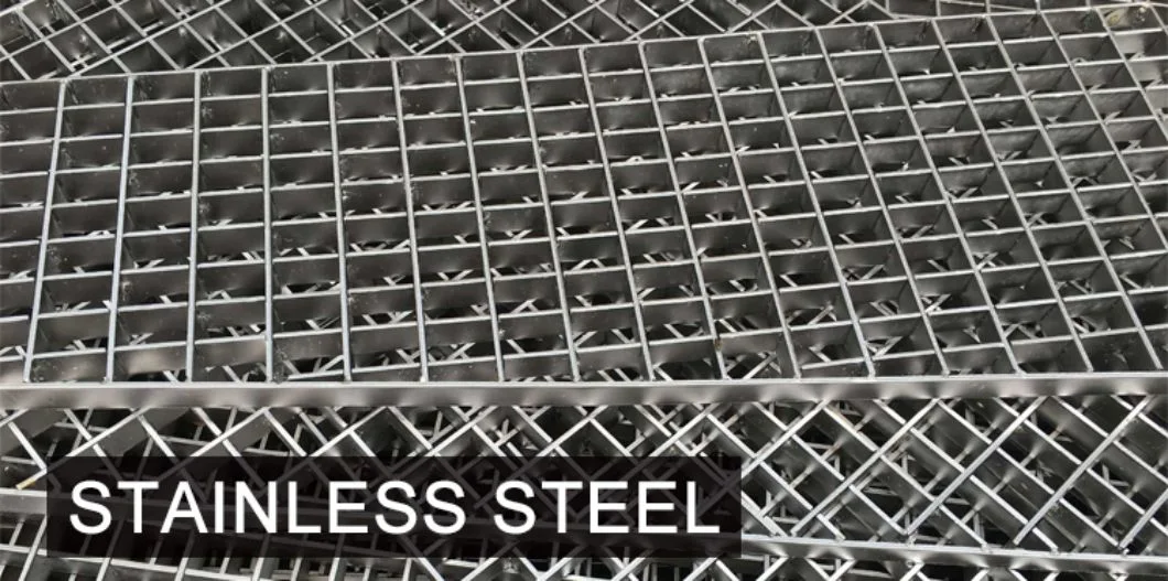 Metal Building Materials Galvanized Steel Steel Grating Hot Dipped 32 X 5mm Plain Bar Grating Flat Bar and Twisted Bar