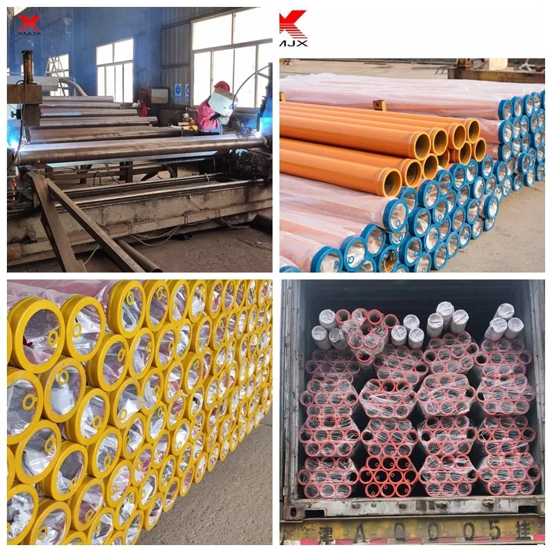 Twin Wall Construction Pipe 5&prime; &prime; Concrete Pump Pipe