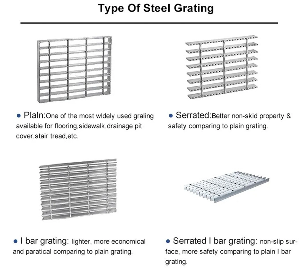 Direct Factory Supply Aluminium Alloy Material High Quality Carbon Steel Bar Grating