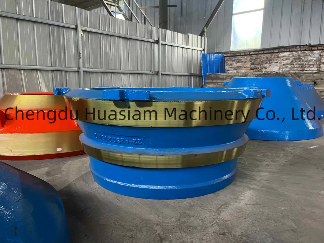 Mantle and Bowl Liner Concave Crusher Parts Supplier High Quality Mine Cone Crusher Wear Parts for Cone Crusher