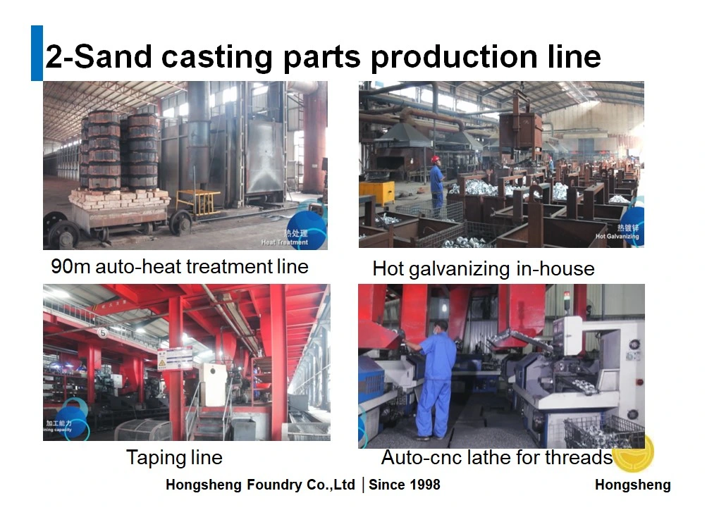 Sand Casting Foundry Aluminium Cast Iron Company Automatic Sand Molding