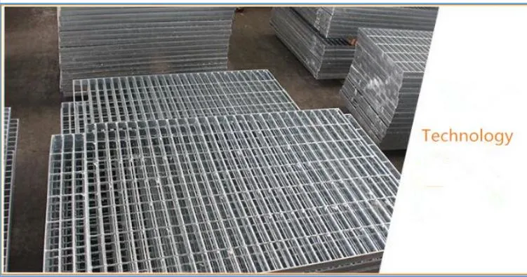 Popular Railing/ Workshop Used Galvanized Steel Grating Solid Iron Grates