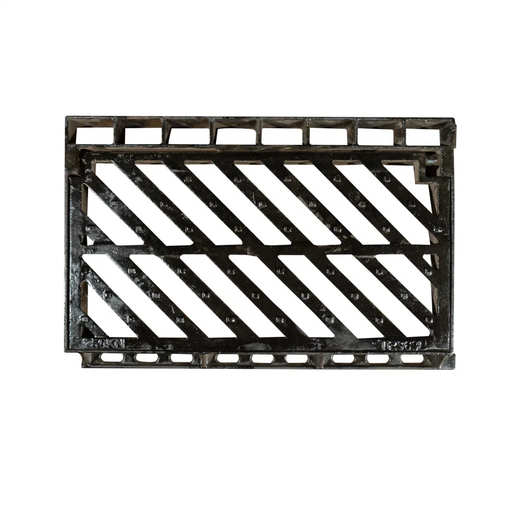 Channel Grating Heavy Duty Rain Water Drainage Trench Ductile Iron Grating