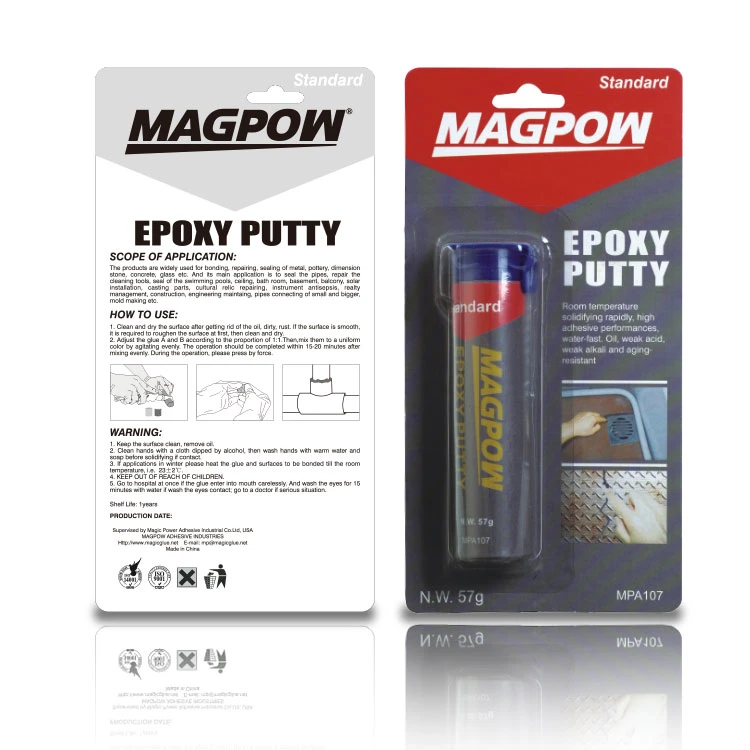 Epoxy Repair Stick Putty Steel