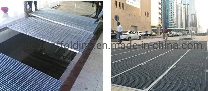 Scaffolding System Building Materials Galvanized Steel Grating Hot Dipped Plain Bar Grating Flat Bar Made in China