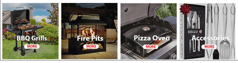 New DIY Pizza Ring BBQ Option Charcoal BBQ Pizza Oven BBQ Grills