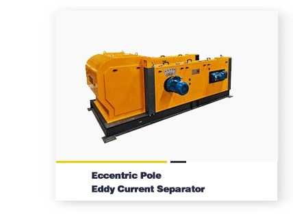 Precision Engineered Heavy-Duty Refining Mild Steel Eddy Current Sorting Separator for Glass Cullet