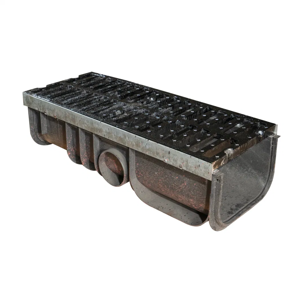 Channel Grating Heavy Duty Rain Water Drainage Trench Ductile Iron Grating