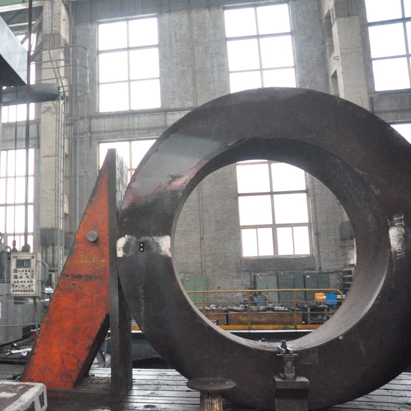 Large Alloy Steel Casting for Heavy-Duty Forging Machine