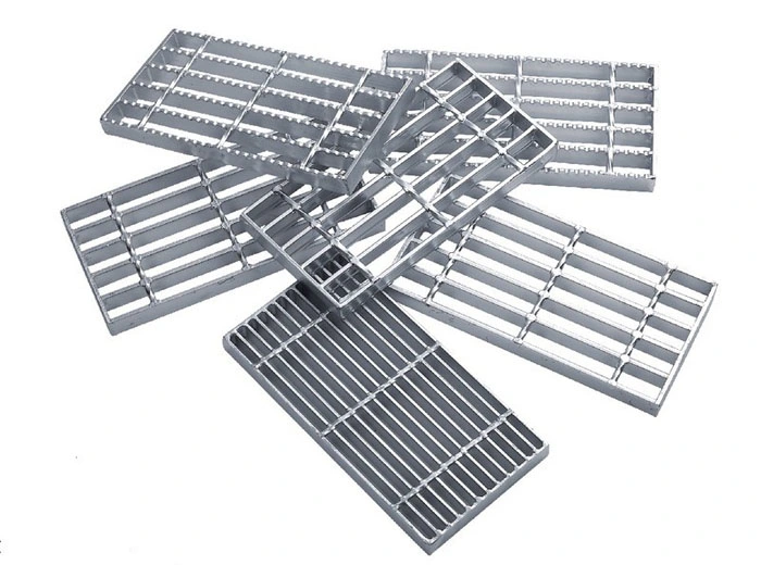 I Bar Type Steel Grating Galvanized Serrated Steel Driveway Grates Grating