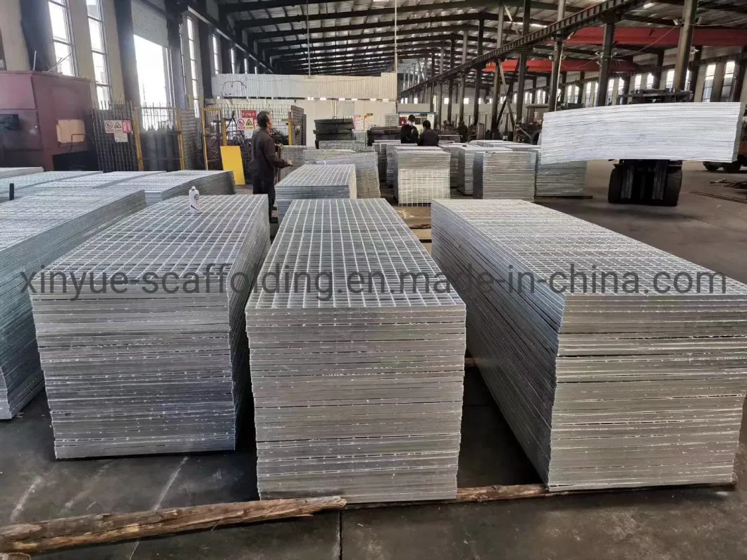 Scaffolding System Building Materials Galvanized Steel Grating Hot Dipped Plain Bar Grating Flat Bar Made in China