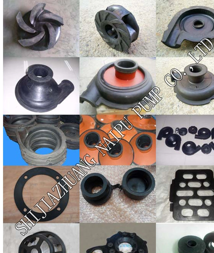 Slurry Pump Parts Rubber Frame Cover Plate Liner