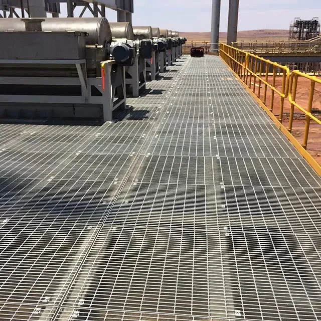 Galvanised Serrated Steel Grating for Platform Steel Floor Projects