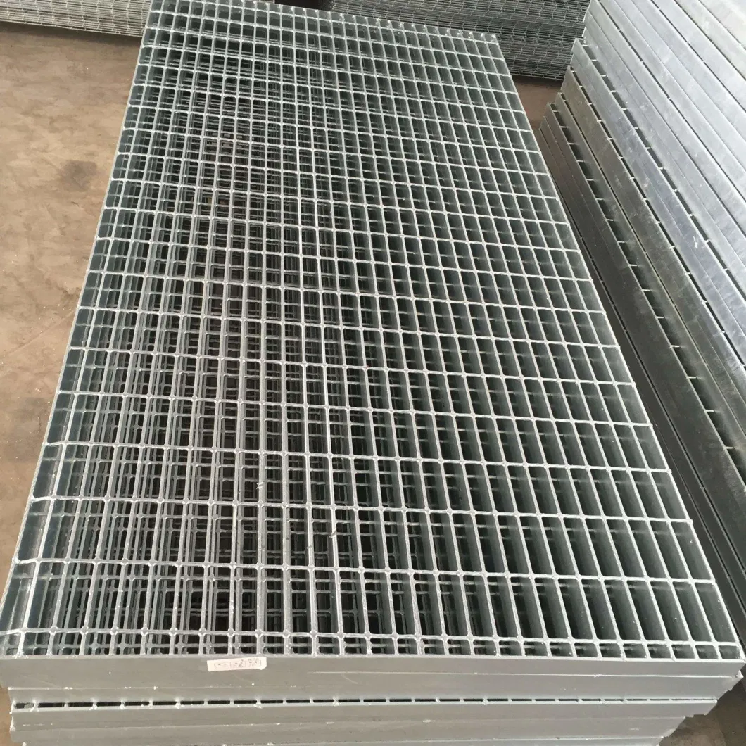 Galvanized Steel Plain Bar with Twisted Bar Grating for Walkway