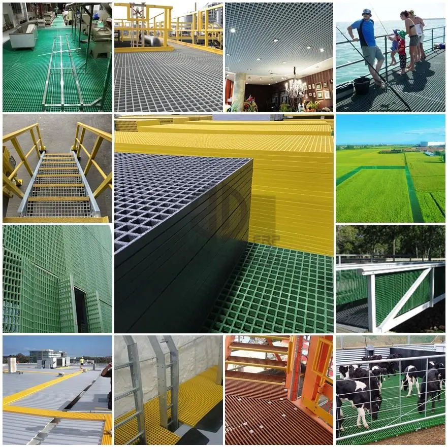 Factory Customization High Quality Building Material FRP GRP Grate