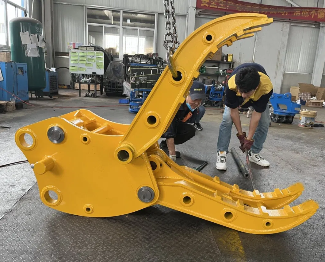 Homie Grapples New Rock Hydraulic Grapple Rotating Grapple for 5ton 6ton Excavator