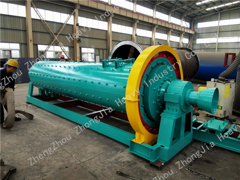 900X2400 Rod Ball Mill Machines Small Laboratory Dry Raw Cement Coal Grinding Mill Lab Price Mini Gold Ore Rock Wet Ball Mill with Capacity 1.5-3tph