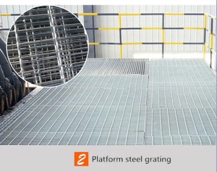Popular Railing/ Workshop Used Galvanized Steel Grating Solid Iron Grates